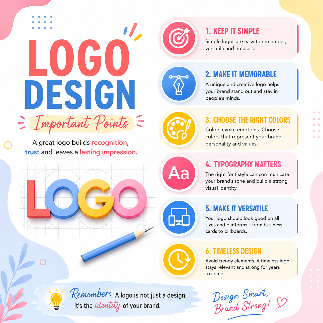 Logo Design: 6 Important Principles for a Strong Brand Identity